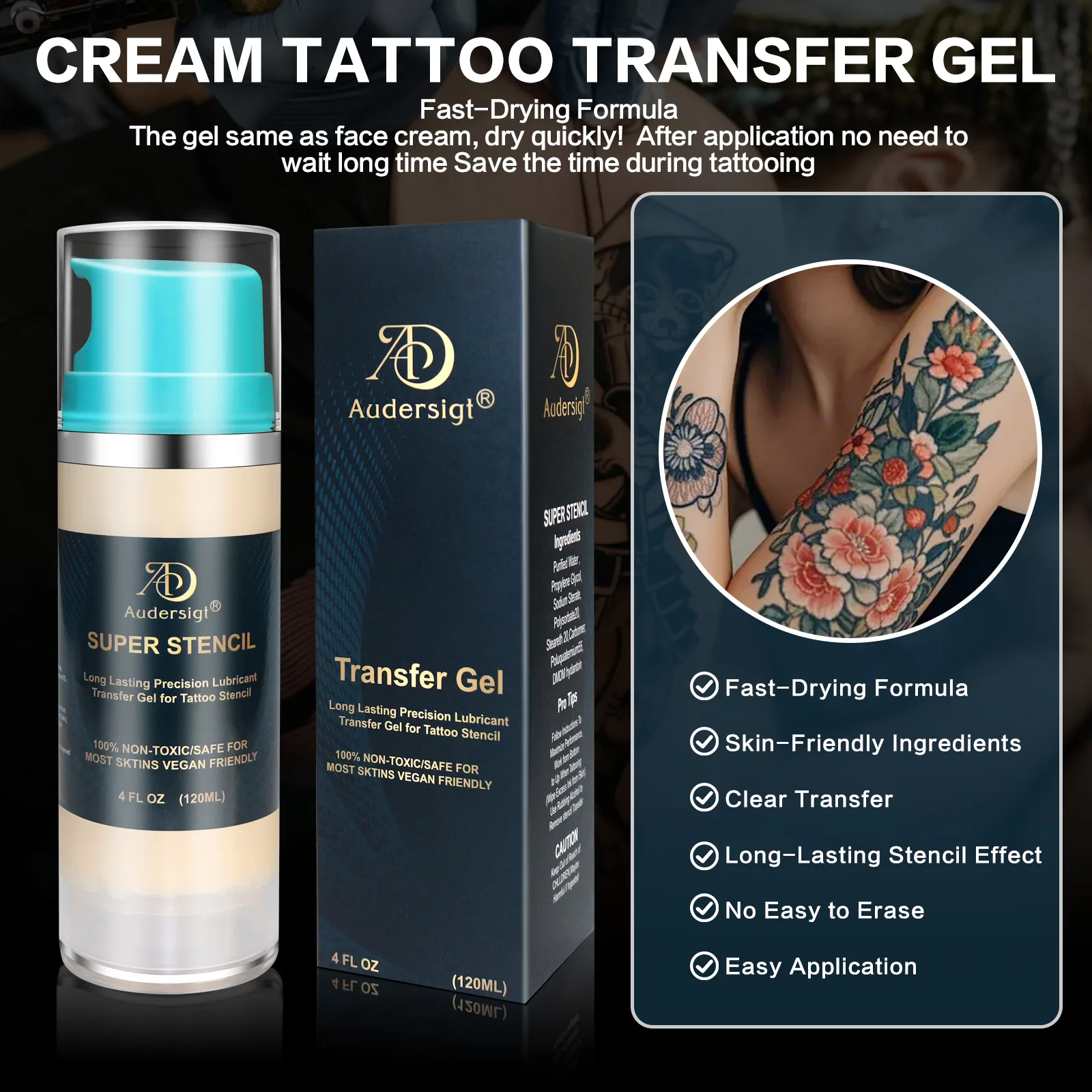 120ml Tattoo Stencil Transfer Gel - image 4