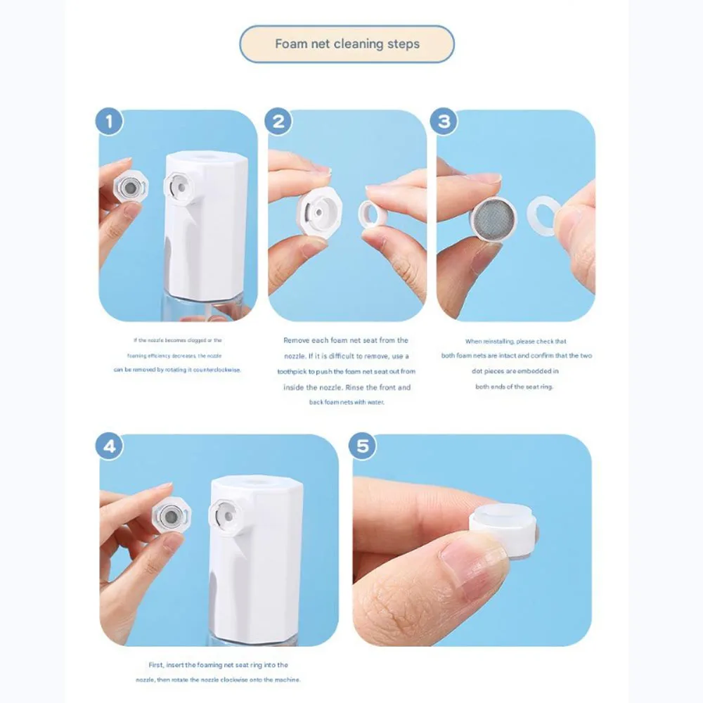 300ml dispenser automatico di schiuma - immagine 8