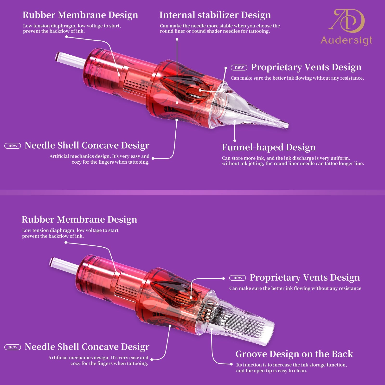 Flame Round Shader Tattoo Cartridges - image 6