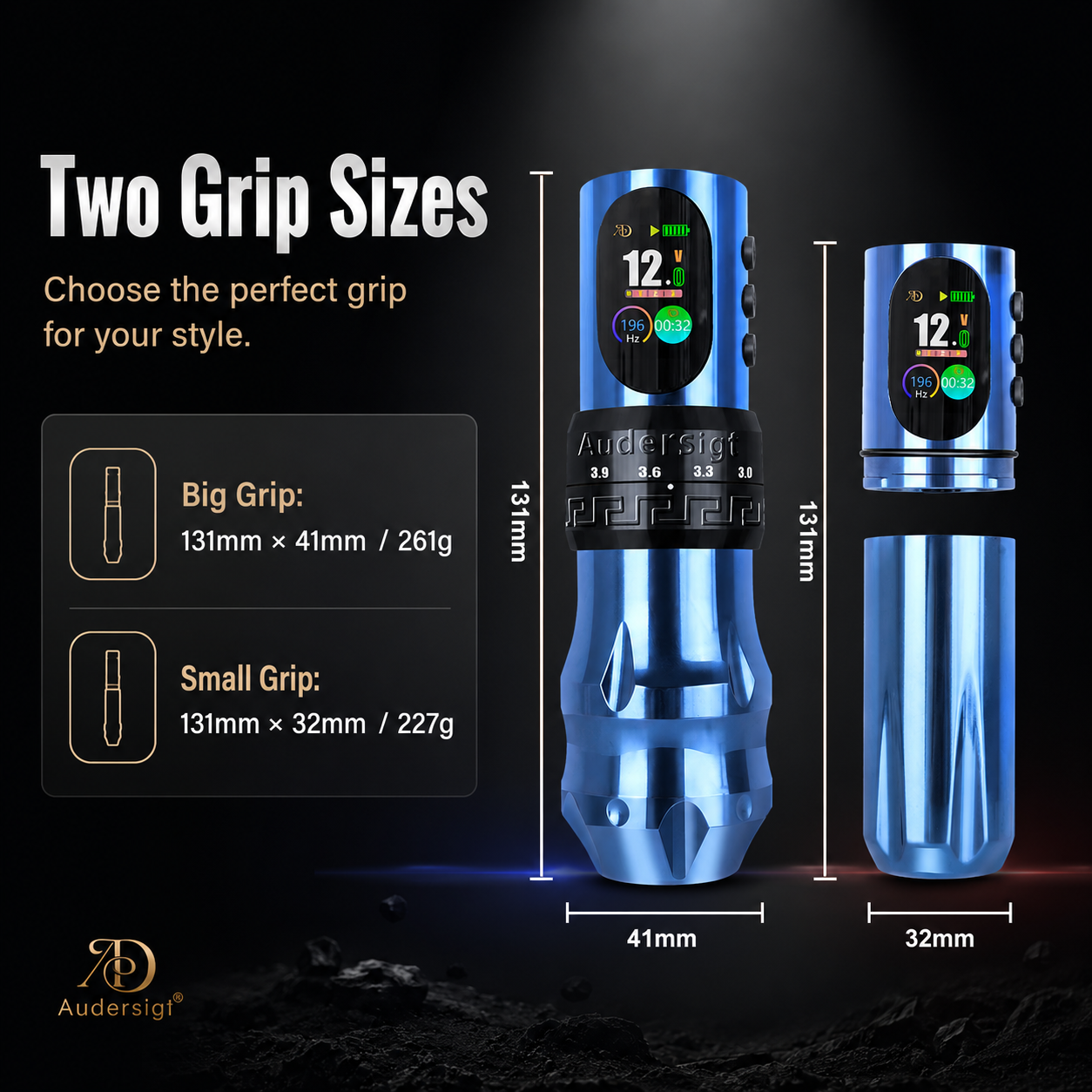 D2 Pro grip options