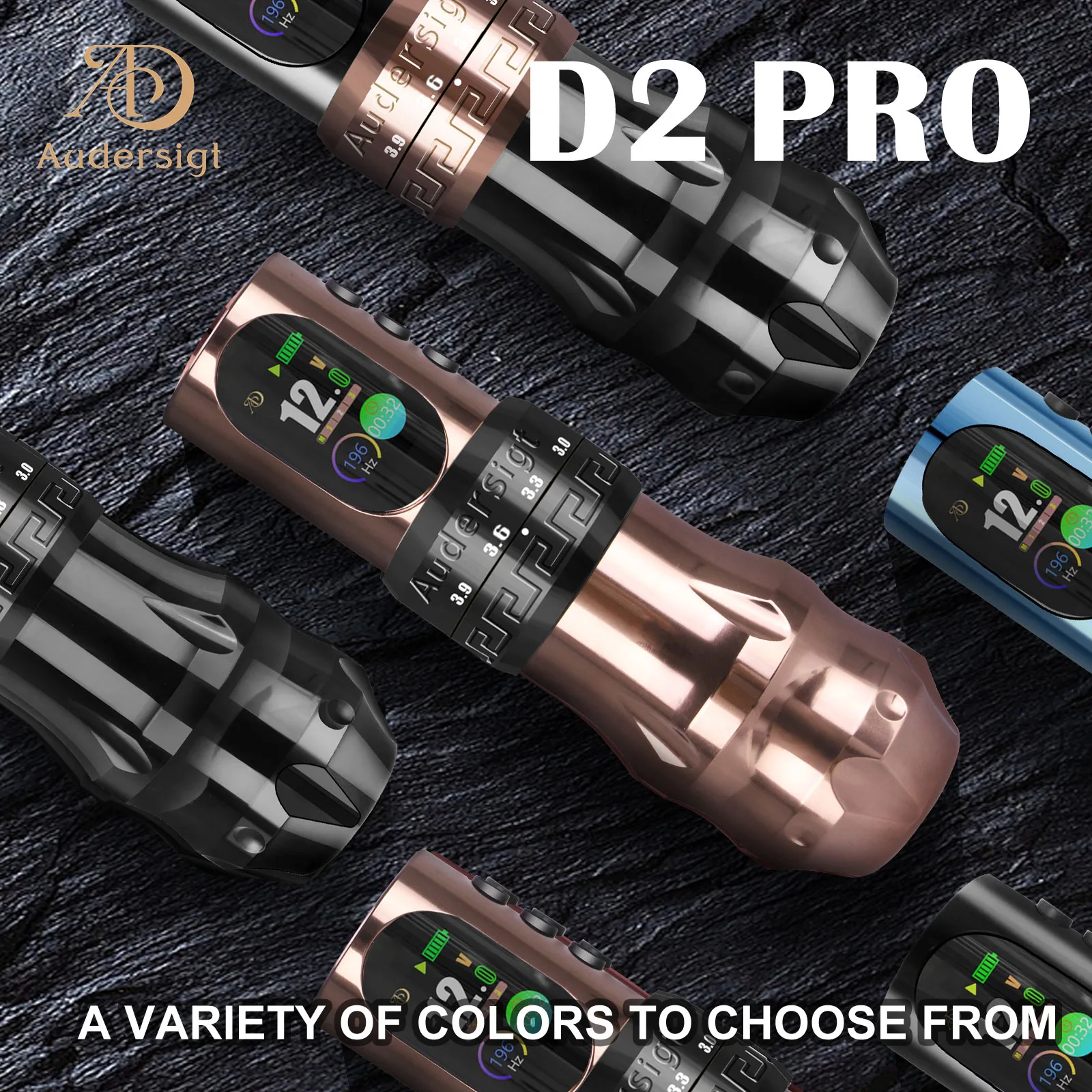 D2 Pro بشوط قابل للتعديل آلة قلم لاسلكية للوشم - صورة 10
