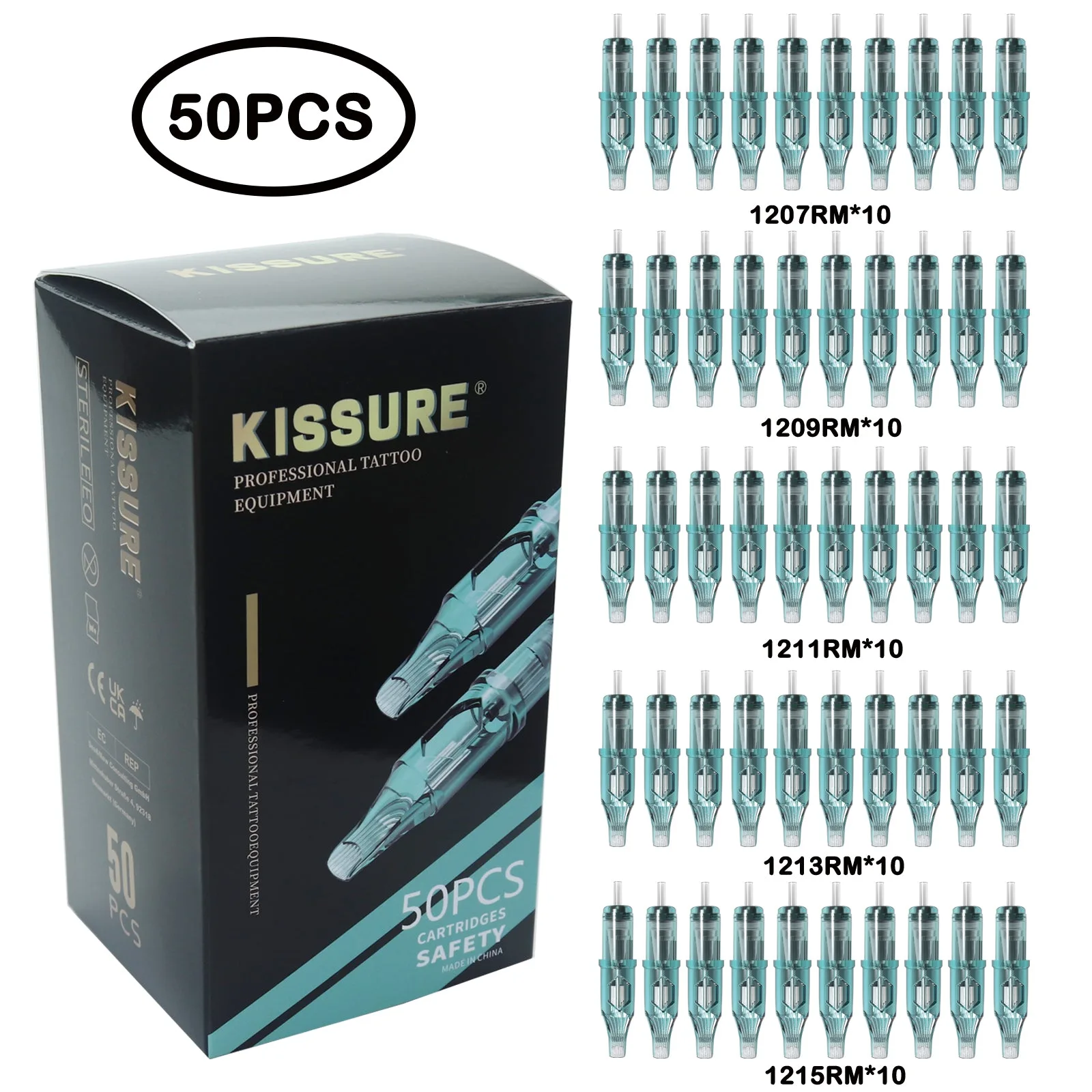 Kissure gemischt Tattoo-Cartridges (50) - Bild 3