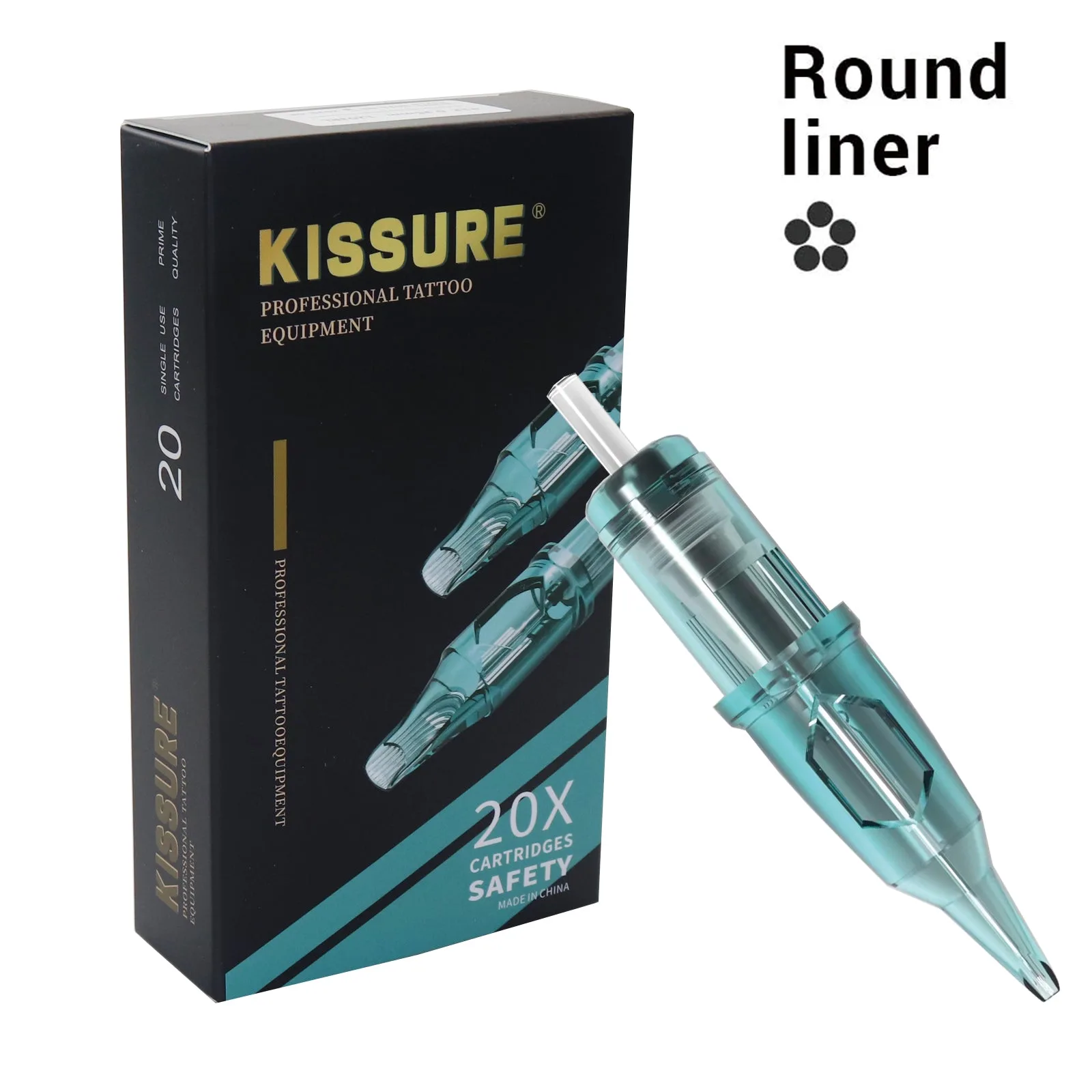 Kissure Round Liner Tattoo-Cartridges - Bild 2