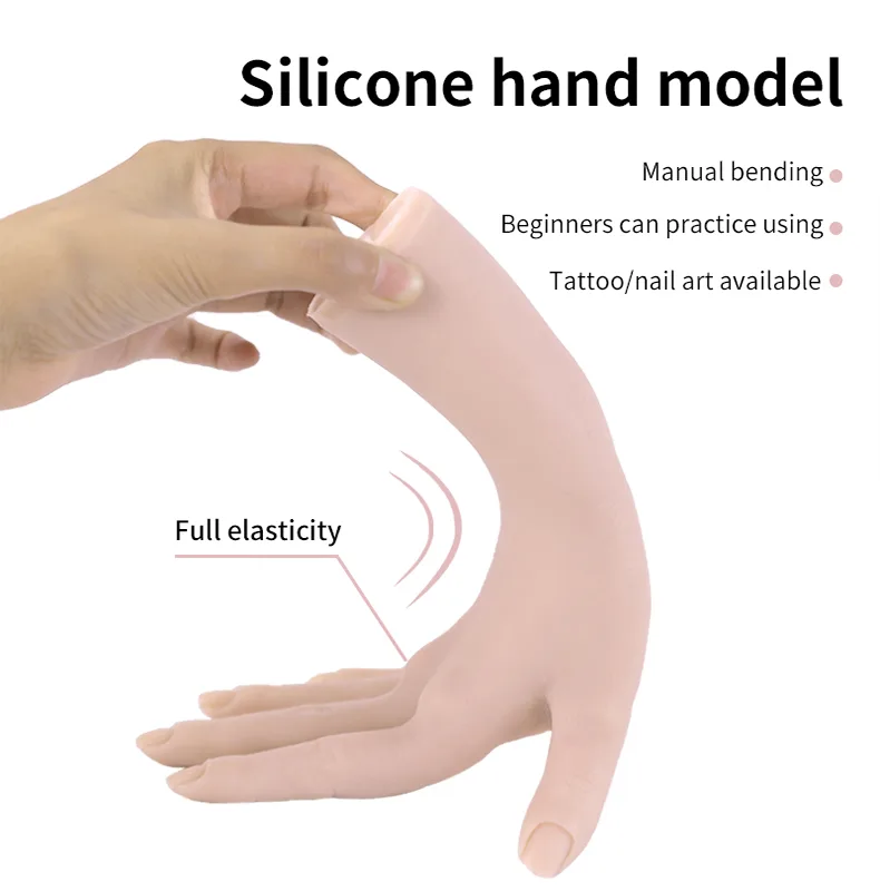 Silicone Tattoo Practice Hand - image 4