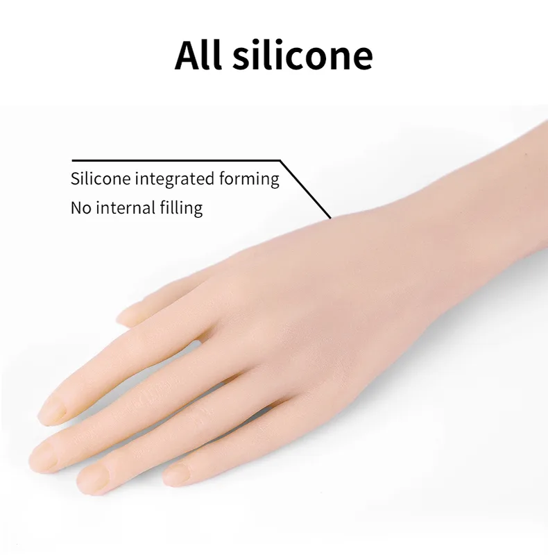 Silicone Tattoo Practice Hand - image 10