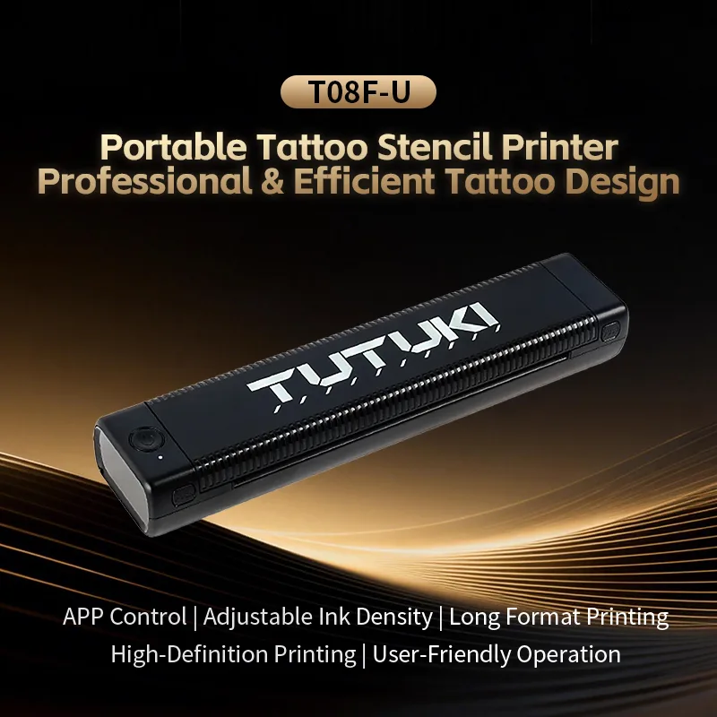 T08F طابعة استنسل حرارية للوشم