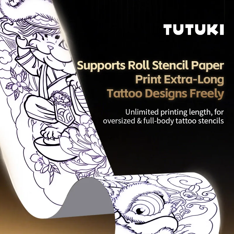 T08F Bluetooth Thermal Tattoo Stencil Printer - image 2