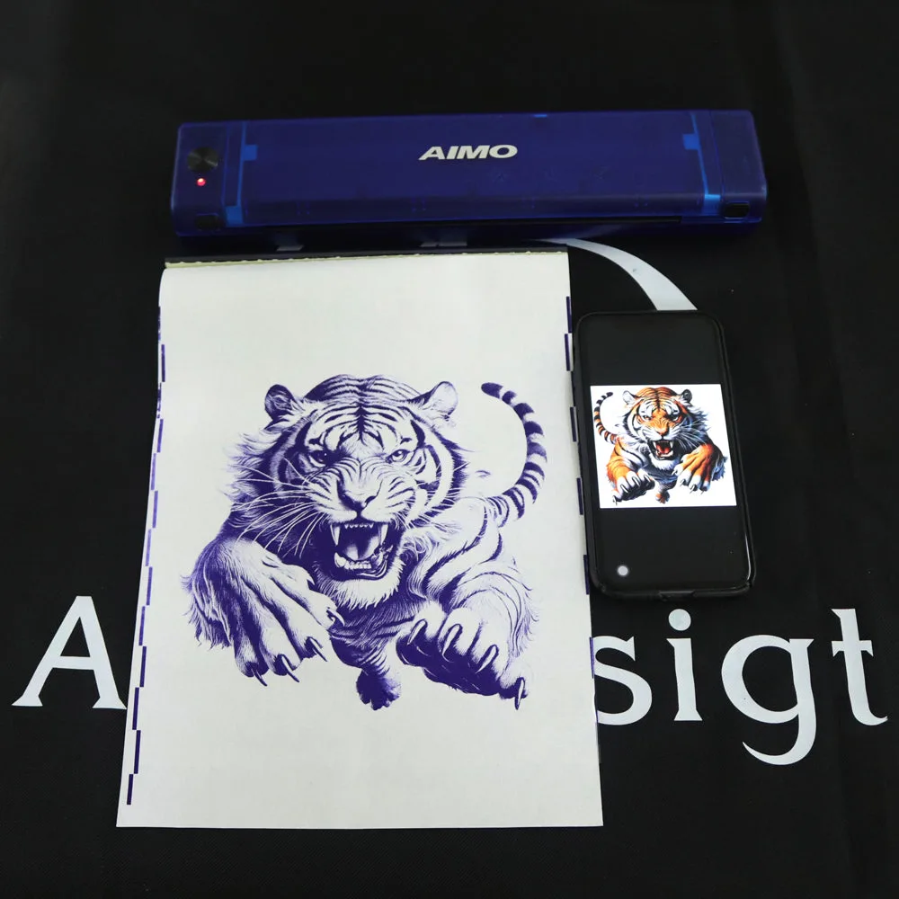 T08F stampante termica stencil per tatuaggio - immagine 5