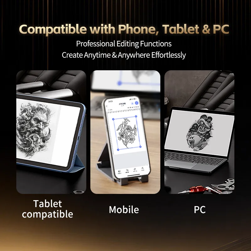 T08F Bluetooth Thermal Tattoo Stencil Printer - image 5