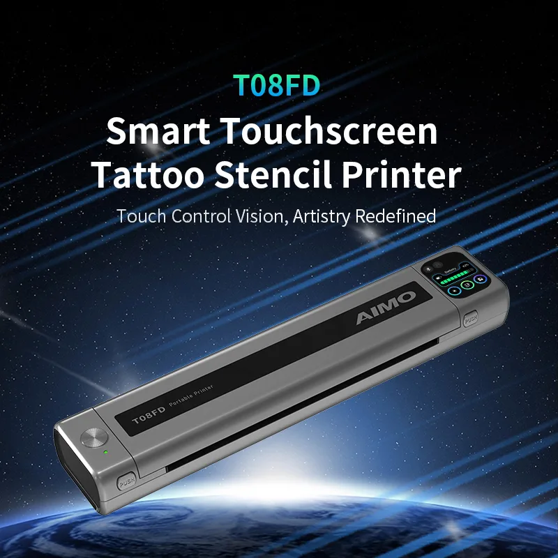 T08FD impresora térmica de stencil para tatuaje - imagen 2