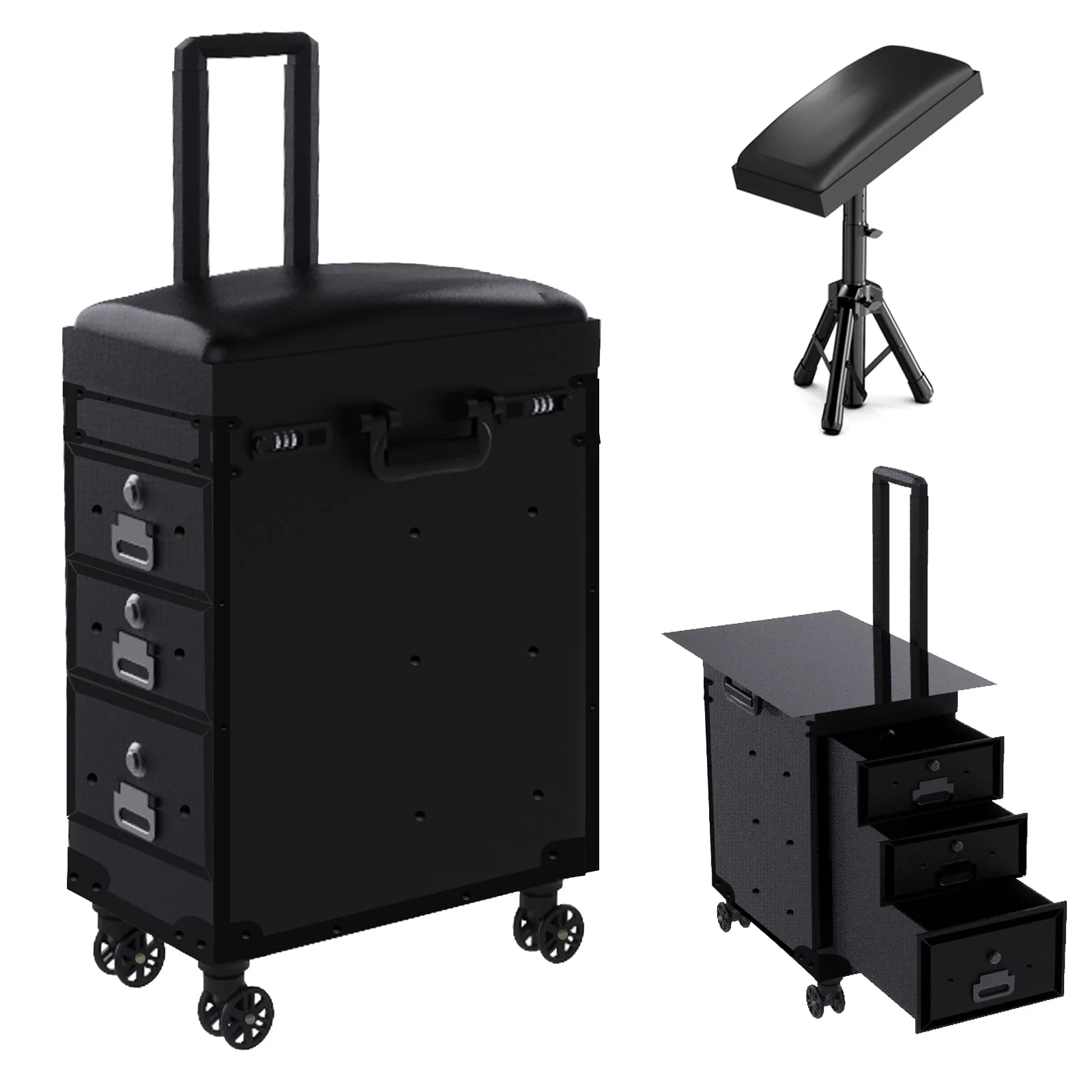 Tattoo Workstation Trolley Case