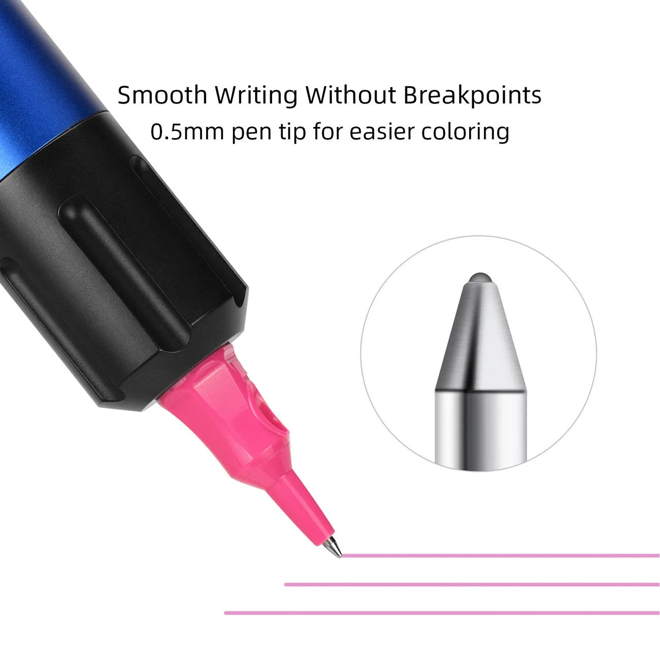 20 cartouches ballpoint pour dessin et stippling - image 8