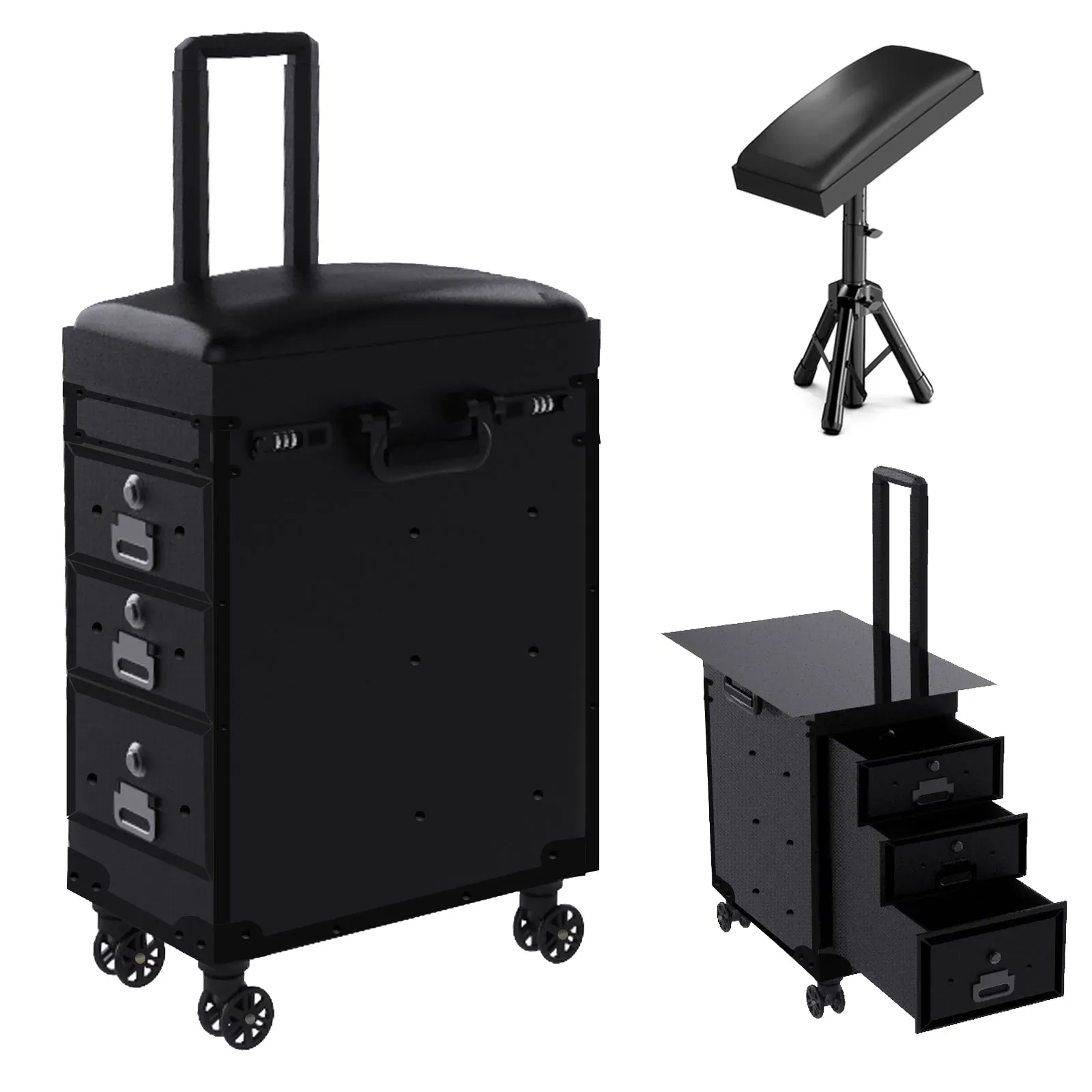 TAR-0032 Tattoo-Trolley mit Armauflage