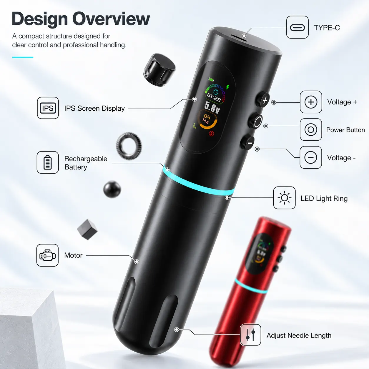 B6 Wireless Tattoo Pen - image 7