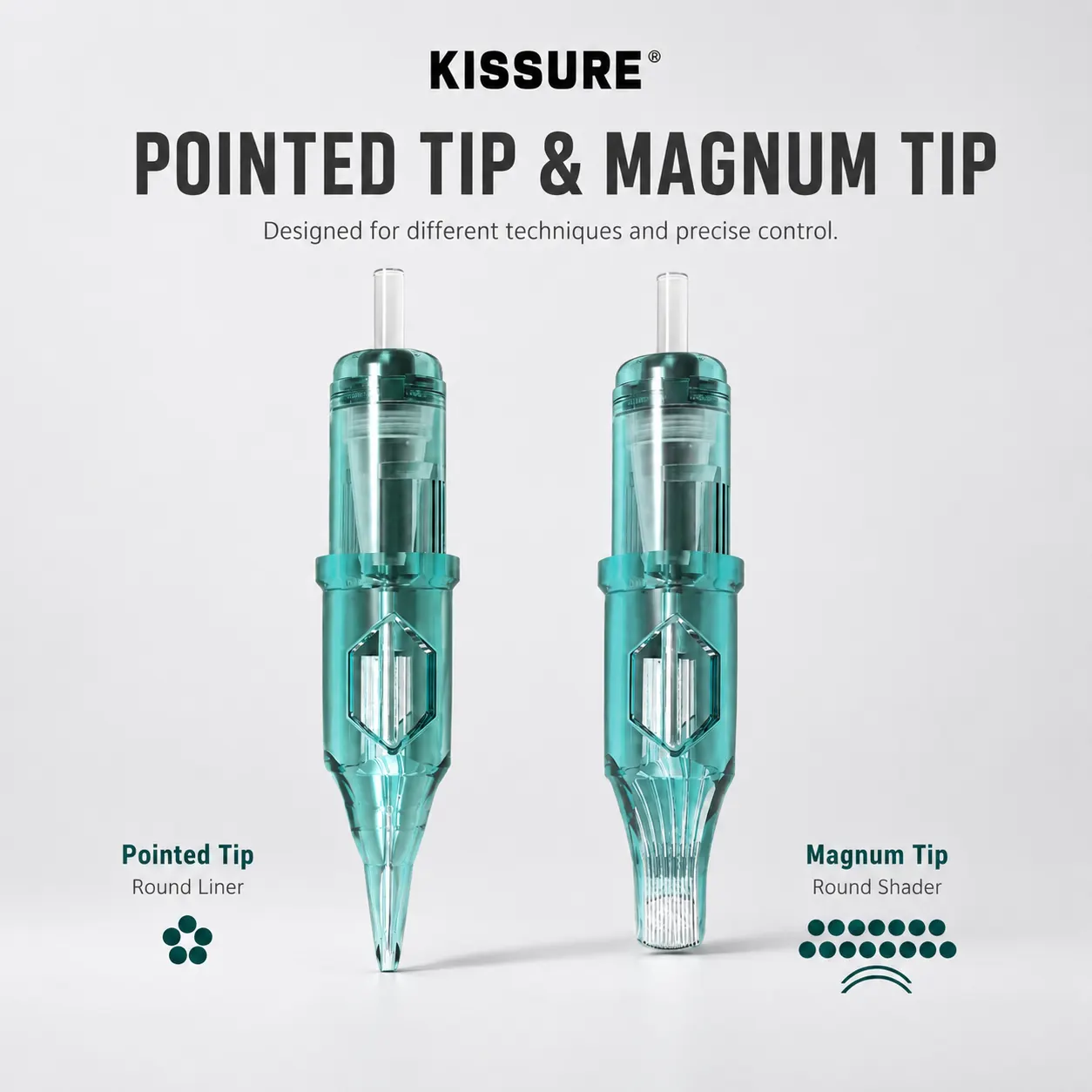 Kissure AD03 RS 刺青墨盒針・20 支裝，第 7 張圖片