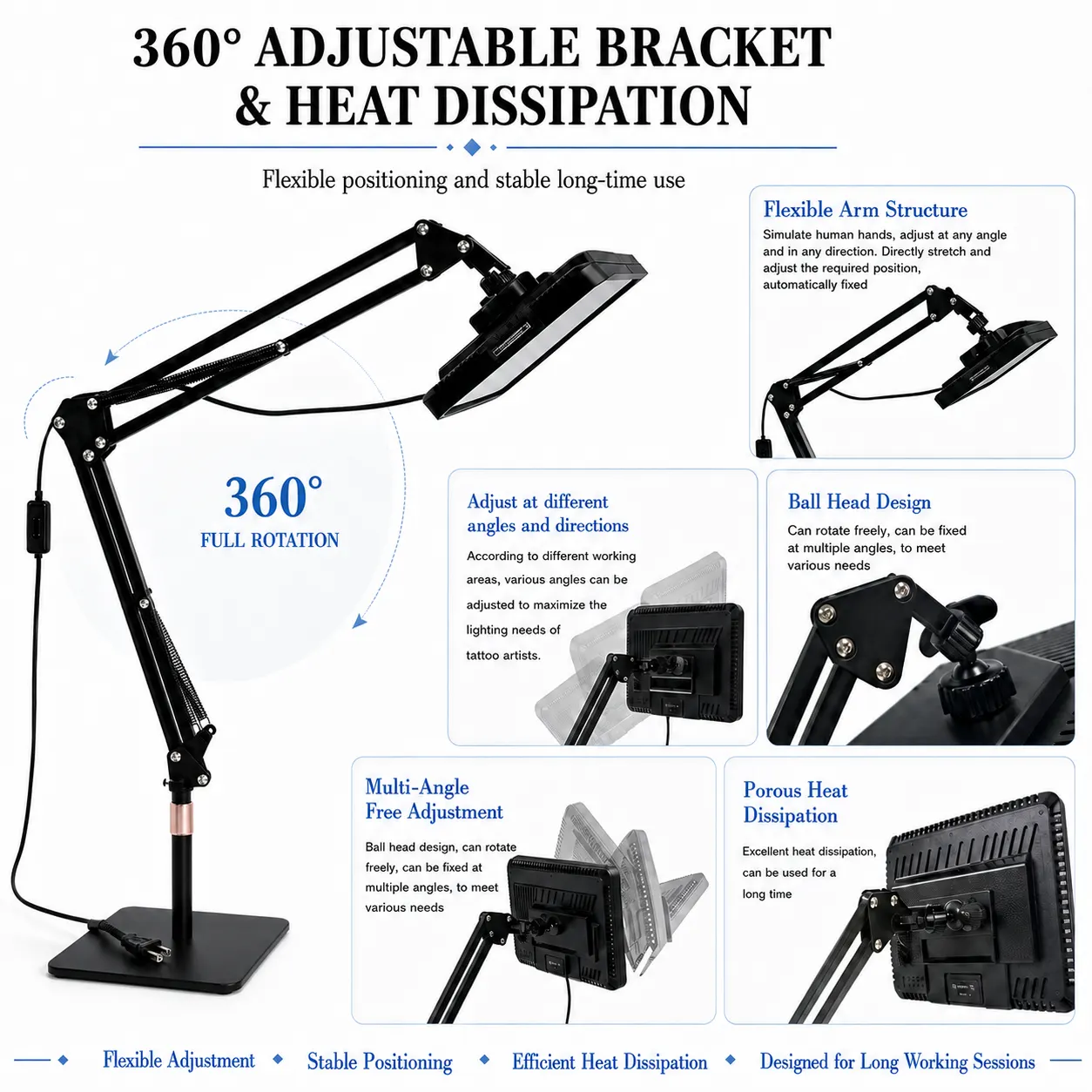 AC062 Tattoo Floor Light & CPL Kit · 85 W - image 4